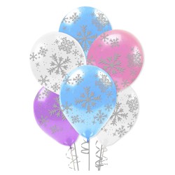 Snowflakes Balloons 12