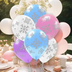 Snowflakes Balloons 12