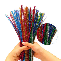 Karışık Simli Şönil 30cm 20li - 1