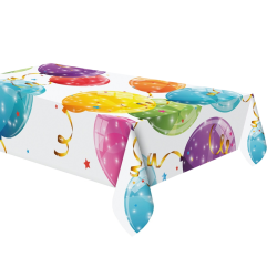 Procos - Sparkling Balloons Plastic Table Cover
