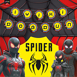Spider İyi Ki Dogdun Banner - Kikajoy