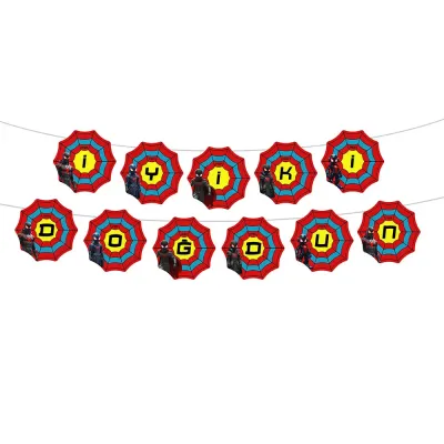 Spider İyi ki Doğdun Harf Afiş - 3