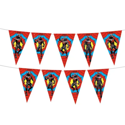 Spider Triangle Flag Banner - 2