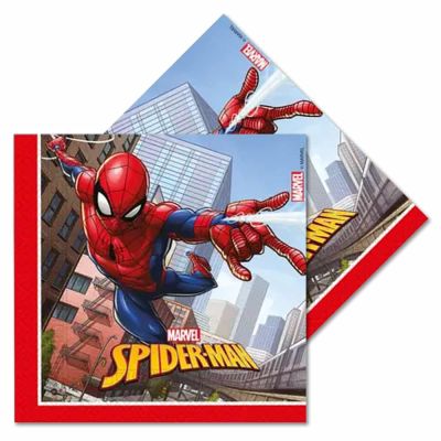 Spiderman Crime Fighter Paper Napkins