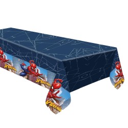 Spiderman Crime Fighter Plastic Table Cover - Thumbnail
