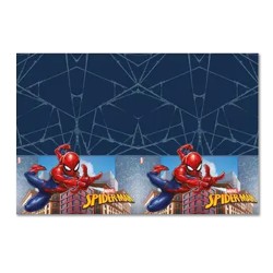 Spiderman Crime Fighter Plastik Masa Örtüsü 120x180cm - Thumbnail