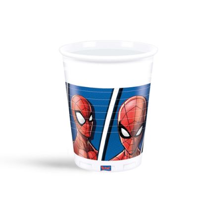 Spiderman Team Up Plastic Cups