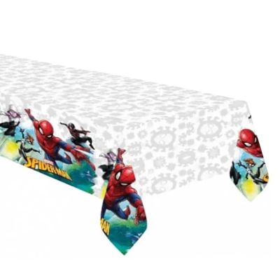 Spiderman Team Up Plastic Table Cover