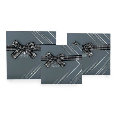 Square Gift Boxes- 3pcs - 1