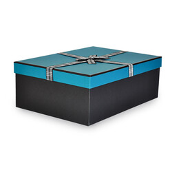 Square Gift Boxes - Plaid - 3
