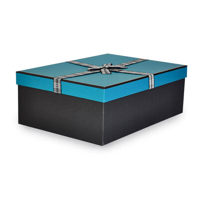 Square Gift Boxes - Plaid - 3