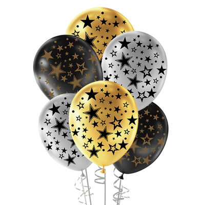 Stars Metallic Balloons 11