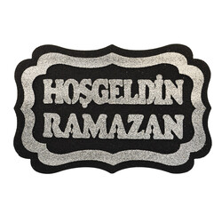 Hoşgeldin Ramazan Strafor Süs 30x47 cm - Thumbnail