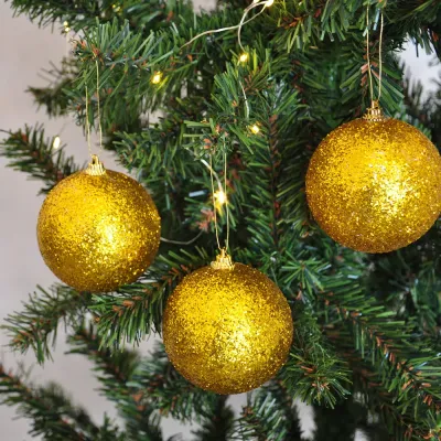 Styrofoam Ball Christmas Ornaments - 1