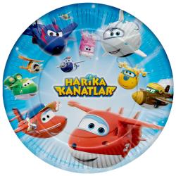 Kikajoy - Super Wings Paper Plates