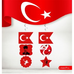 Kikajoy - 29 Ekim Kutlu Olsun Sarkıt Süs