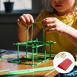 Kırmızı Tahta Çubuk 13cm - 