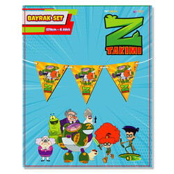 Team Z Triangle Flag Banner - Thumbnail