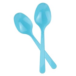 Mavi Plastik Kaşık - Kikajoy