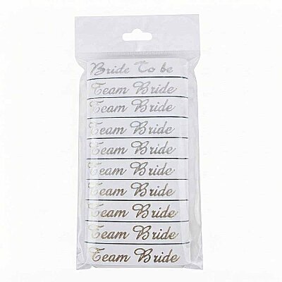Team Bride Temalı Bileklik Seti 10'lu - 3