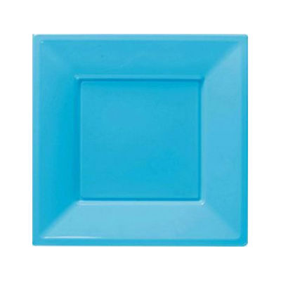 Turkuaz Plastik Kare Tabak - 1