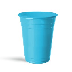 Turquoise Plastic Cups - Kikajoy