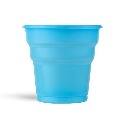 Turquoise Plastic Cups - 1
