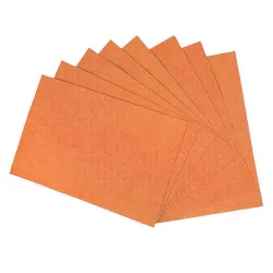 Turuncu Keçe Tabaka 50x70 10lu - 2