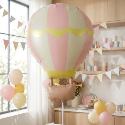 Vintage Style Hot Air Balloon - 1