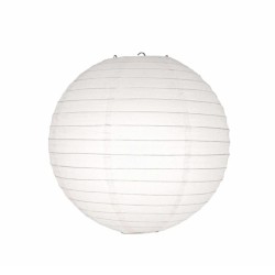 Çin Üretim - White Chinese Paper Lantern 20 cm