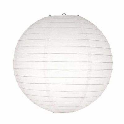 White Chinese Paper Lantern 30 cm