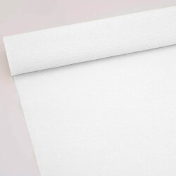 White Crepe Paper Roll - 2