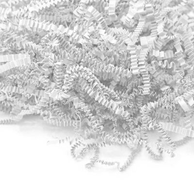 White Crinkle Papers - 2