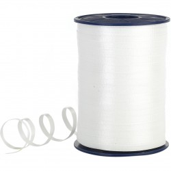 White Curling Ribbon - Kika