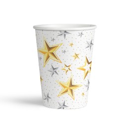 White Galaxy Paper Cups - Kikajoy