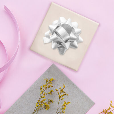 White Gift Bows - No:2 - 1