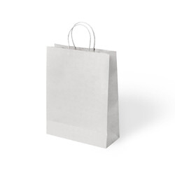 White Paper Bags with Twisted Handles - 1