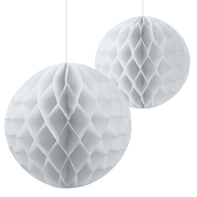 White Paper Honeycomb Balls