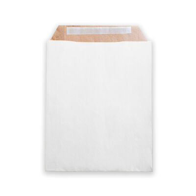 White Paper Mailing Bag 25x6x30,5 cm - 1