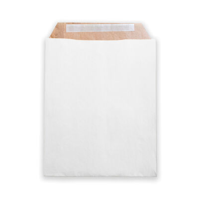 White Paper Mailing Bag 30x8x40,5 cm - 1