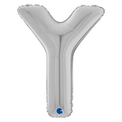 Y Harf Grabo Altın Folyo Balon 26