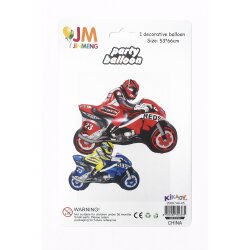 Yarış Motosikleti Şekilli Folyo Balon - 2