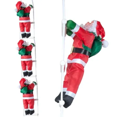 Merdiven Tırmanan Noel Baba 95cm 3lü - 2