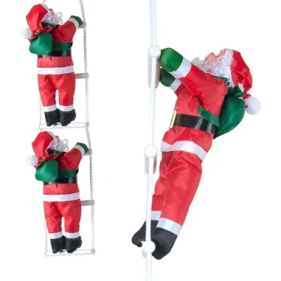 Merdiven Tırmanan Noel Baba 105cm 2li - 2