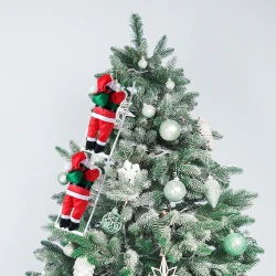Merdiven Tırmanan Noel Baba 105cm 2li - 1