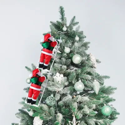 Merdiven Tırmanan Noel Baba 105cm 2li - 1