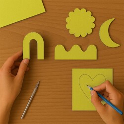 Yellow Cardboard - 1