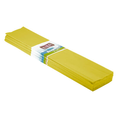 Yellow Crepe Paper - 2