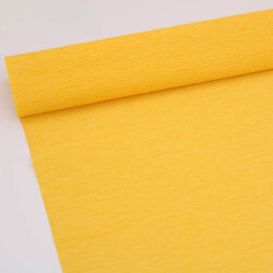 Yellow Crepe Paper Roll - 2