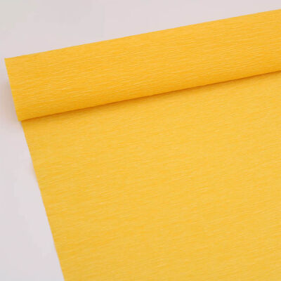 Yellow Crepe Paper Roll - 2